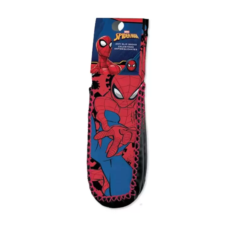1 Paio di Calzini Antiscivolo Spiderman MV15494 tg 27/30