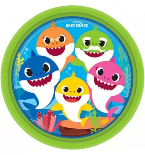KIT N.17 BABY SHARK - COORDINATO TAVOLA PER 40 BAMBINI