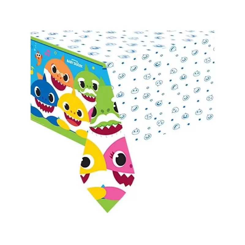 KIT N.54 BABY SHARK - SET TAVOLA PER 16