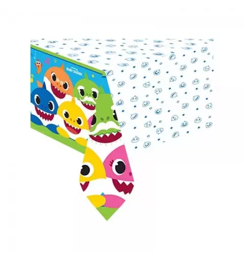 KIT N.54 BABY SHARK - SET TAVOLA PER 16