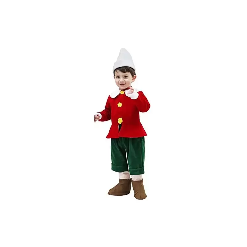 COSTUME PINOCCHIO PER UN BAMBINO DI 25-36 MESI