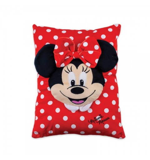 Cuscino in velluto Minnie 3D Rosso pois KP3180WD-4574