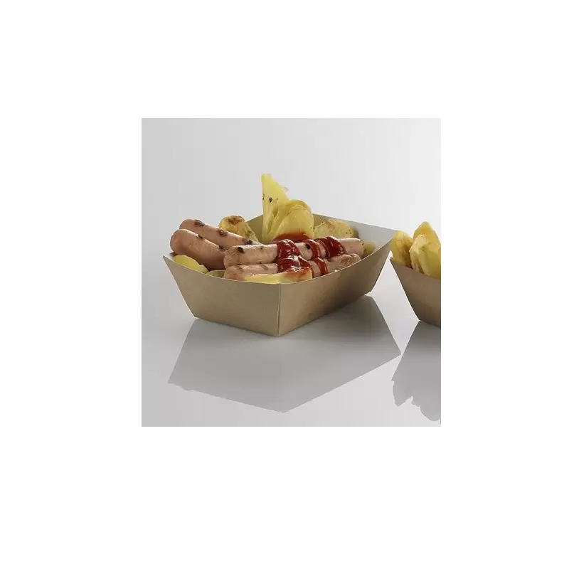 Vaschetta da Fritti In Carta Kraft H0704 100pz
