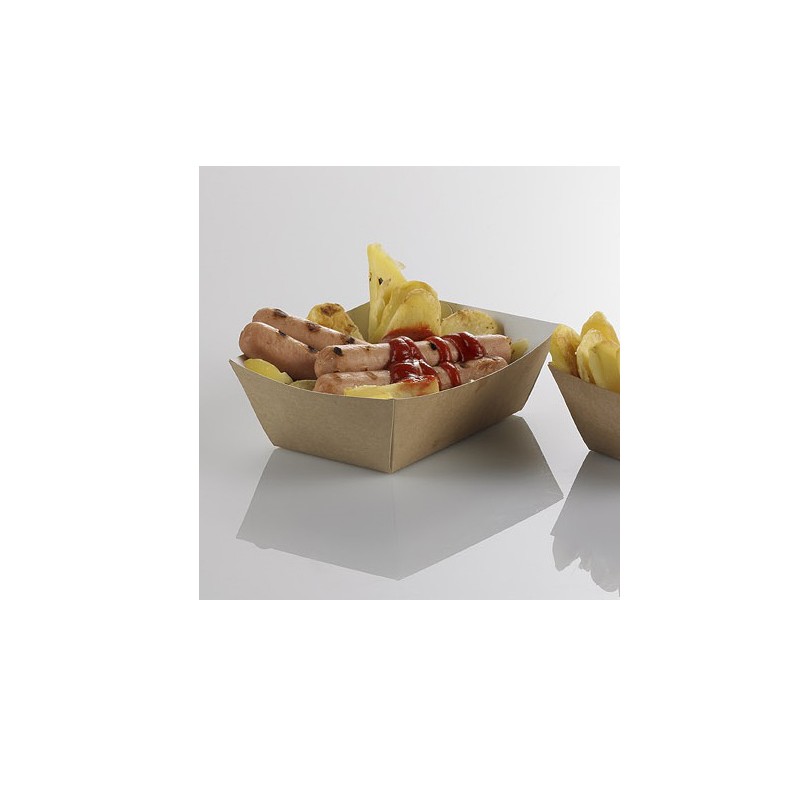 Vaschetta da Fritti In Carta Kraft H0704 100pz