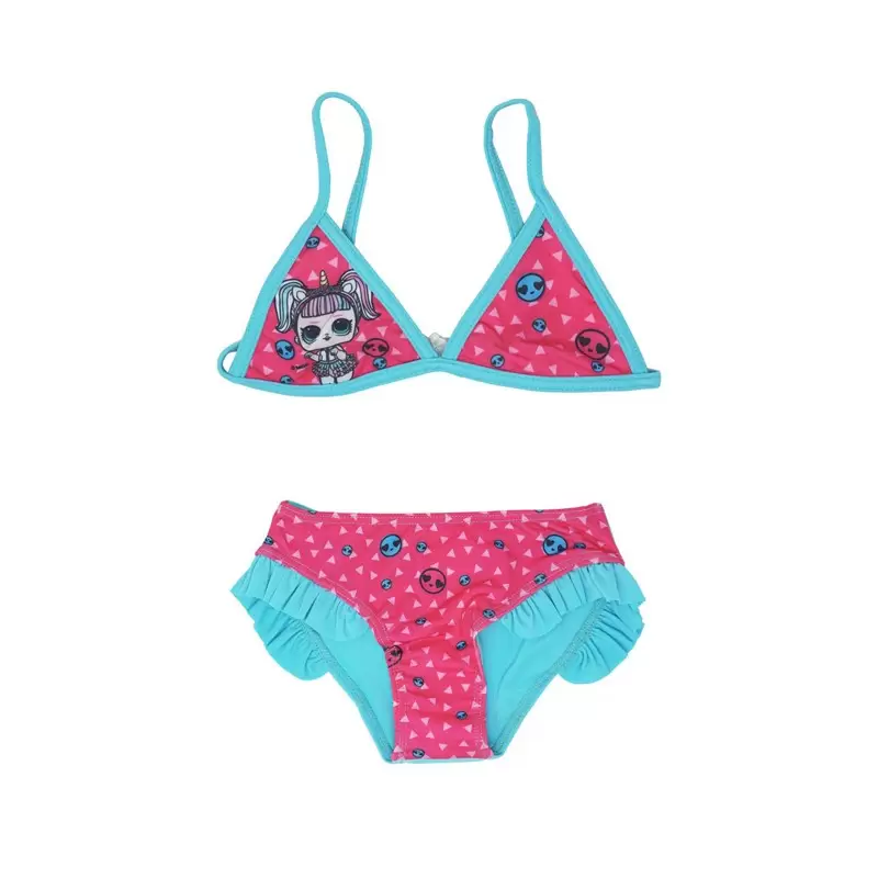 Costume bikini LoL Surprise per Bambina 4 Anni - 104cm  verde Acqua LOL20-0027