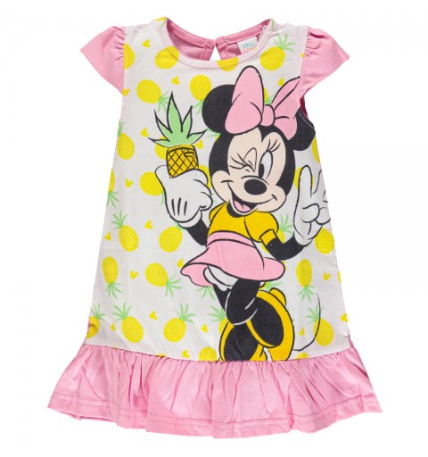 Abito Minnie per neonata in jersey Rosa WA8501 12  mesi