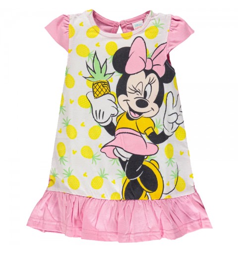 Abito Minnie per neonata in jersey Rosa WA8501 18  mesi