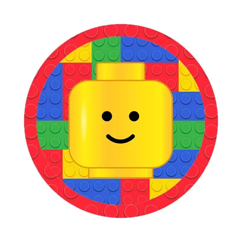 Adesivi Lego tondi