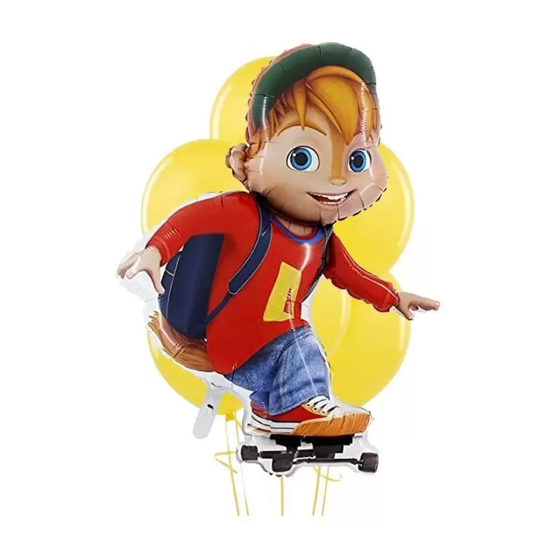 COMPOSIZIONE PALLONCINI CON SUPERSHAPE ALVIN