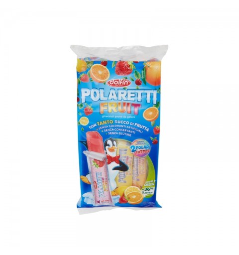 Polaretti Fruit - Ghiaccioli Da gelare Dolfin 1 conf da 10pz