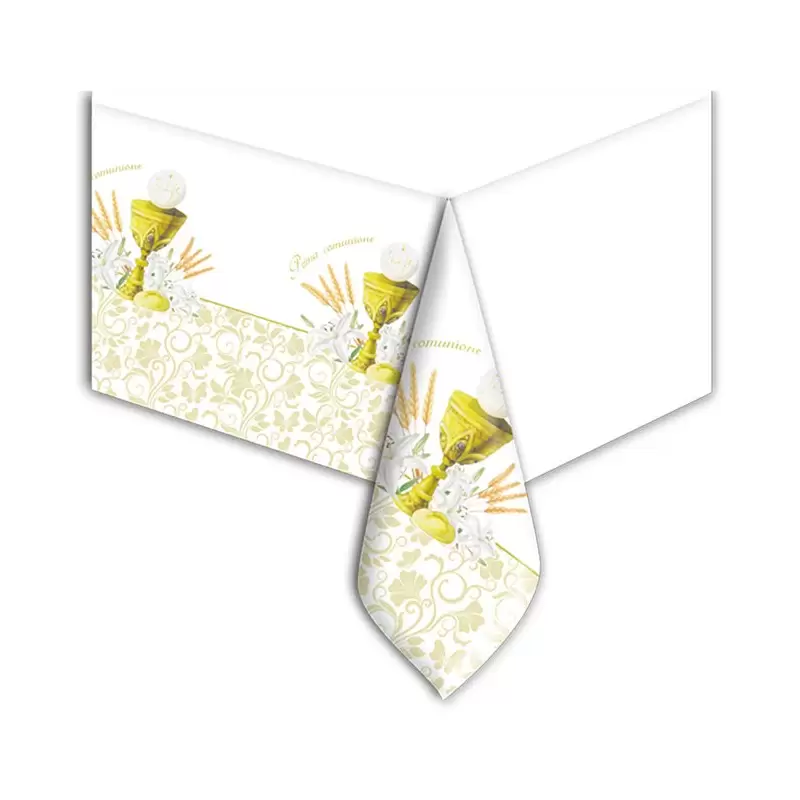 KIT N.10  - COORDINATO TAVOLA LA MIA PRIMA COMUNIONE + PALLONCINO FOIL