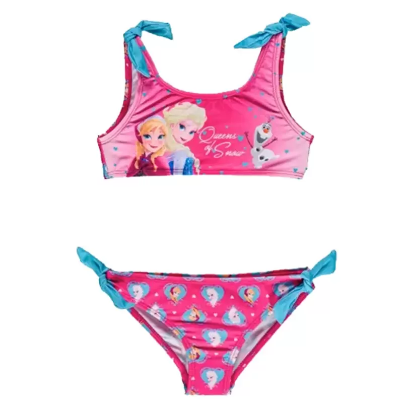 COSTUME 2 PEZZI FROZEN DISNEY ROSA 6 ANNI