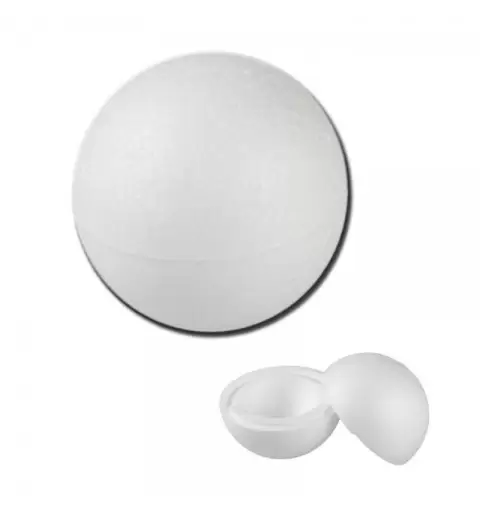 SFERA DI POLISTIROLO 16 CM