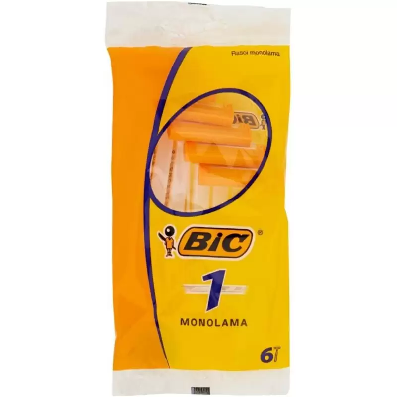 RASOI BIC MONOLAMA USA E GETTA - 1 CONFEZIONE DA 6