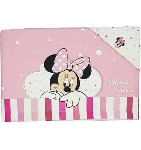 SET LENZUOLINO MINNIE PER CULLA O LETTINO ROSA