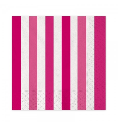 TOVAGLIOLI STRISCE FUCSIA UNIQUE - 16 PZ