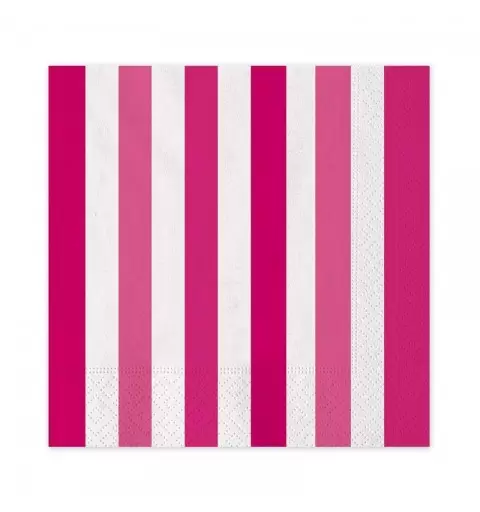 TOVAGLIOLI STRISCE FUCSIA UNIQUE - 16 PZ
