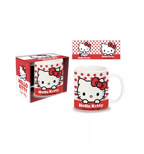 Tazza Mug in Ceramica Hello Kitty  Grafiche Assortite H00490 MC