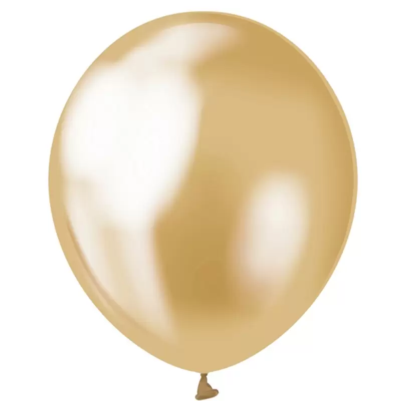 7 PALLONCINI ORO METALLIZZATI BEAUTY & CHARME