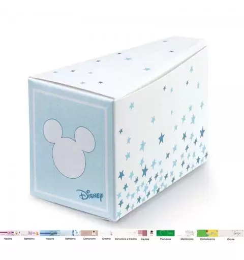 Scatolina fetta di torta Michey's stars Topolino - 20 pz