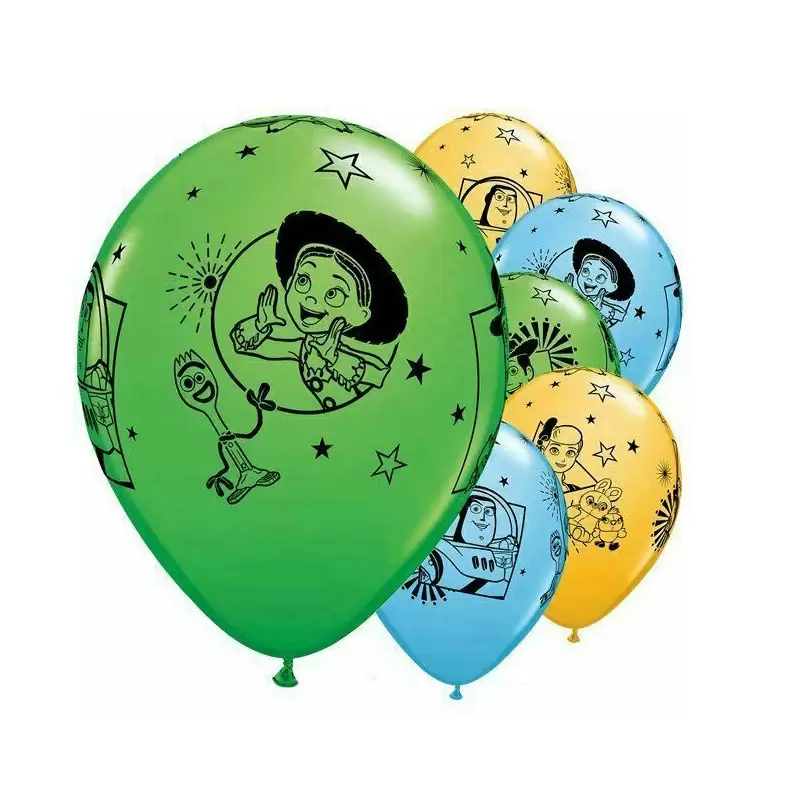 6 Palloncini Toy Story 4 Colorati 6443