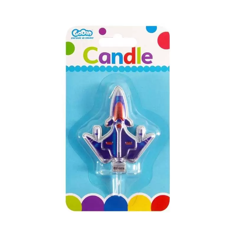 Candeline Candelina Razzo - Missile Spazio PF-SWSK