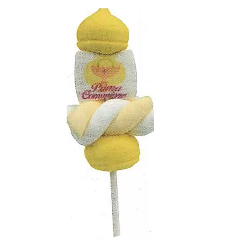 MINI SPIEDINI DI MARSHMALLOW PRIMA COMUNIONE CALICE NUOVA GRAFIGA 1 PZ - 0888