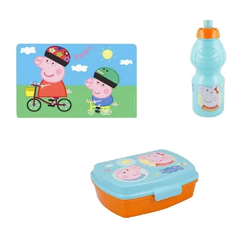 SET MERENDA PEPPA PIG N.6