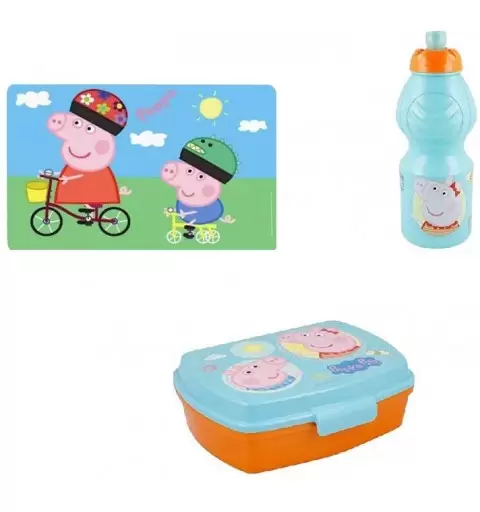 SET MERENDA PEPPA PIG N.6