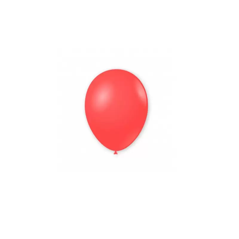 Palloncini in Lattice Pastello Rosso Corallo-45 100pz G90/25-9