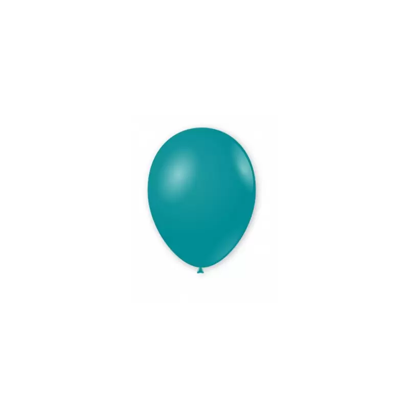 Palloncini in Lattice Pastello Turchese-33 100pz G90/25-9