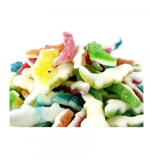 Caramelle gommose coccodrilli colorati - 100 gr