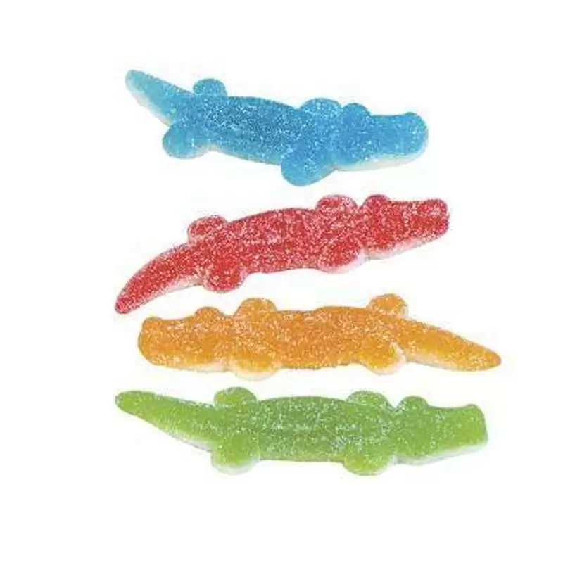 Caramelle gommose coccodrilli colorati - 100 gr