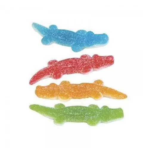 Caramelle gommose coccodrilli colorati - 100 gr