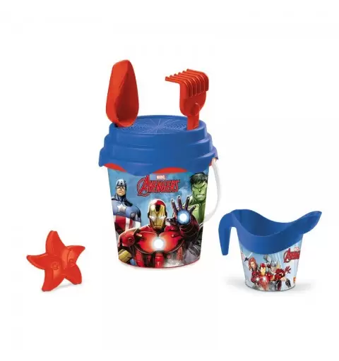 Set Secchiello Da Spiaggia Avengers con giochi 28431