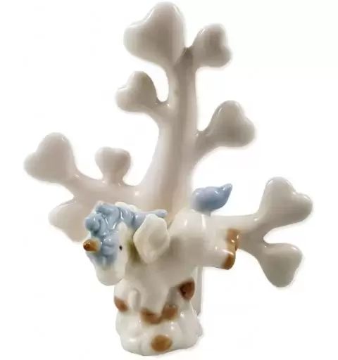 UNICORNO CON ALBERO DELLA VITA CELESTE - 1 PZ