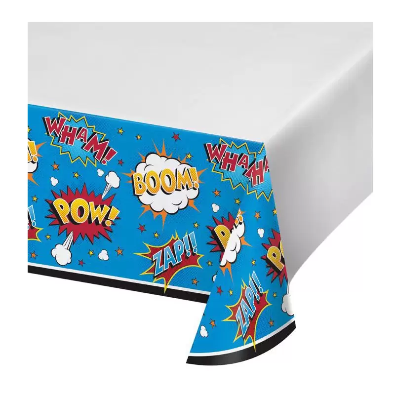 TOVAGLIA SUPERHERO SLOGAN FUMETTI