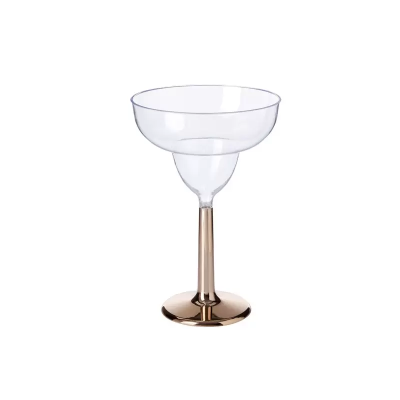 Coppa Margarita in Plastica per confettata con base rose gold 5NM14550ER-IT