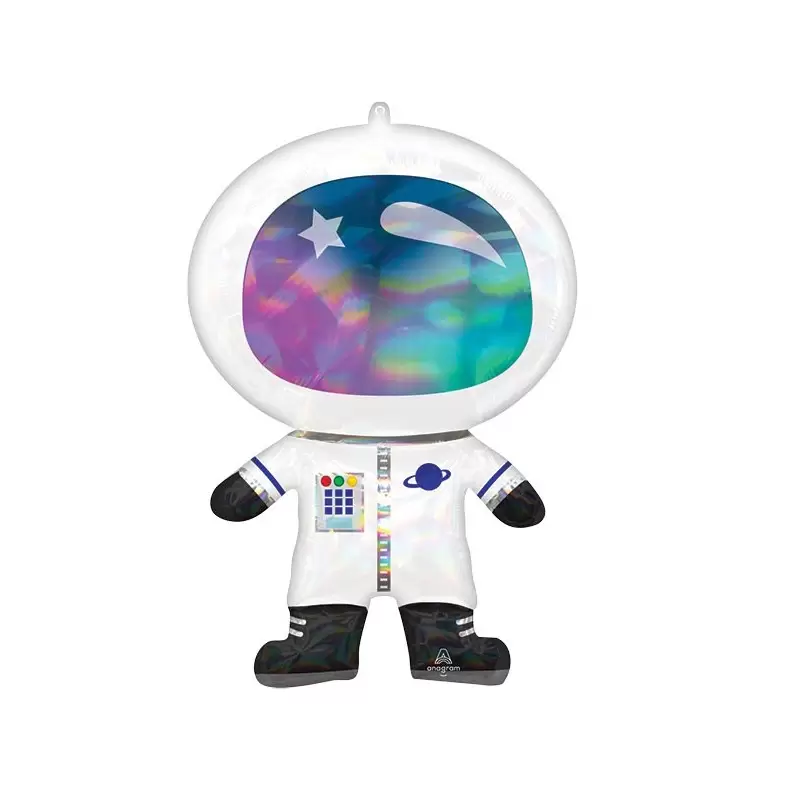 Palloncino Supershape Astronauta Olografico 4119601