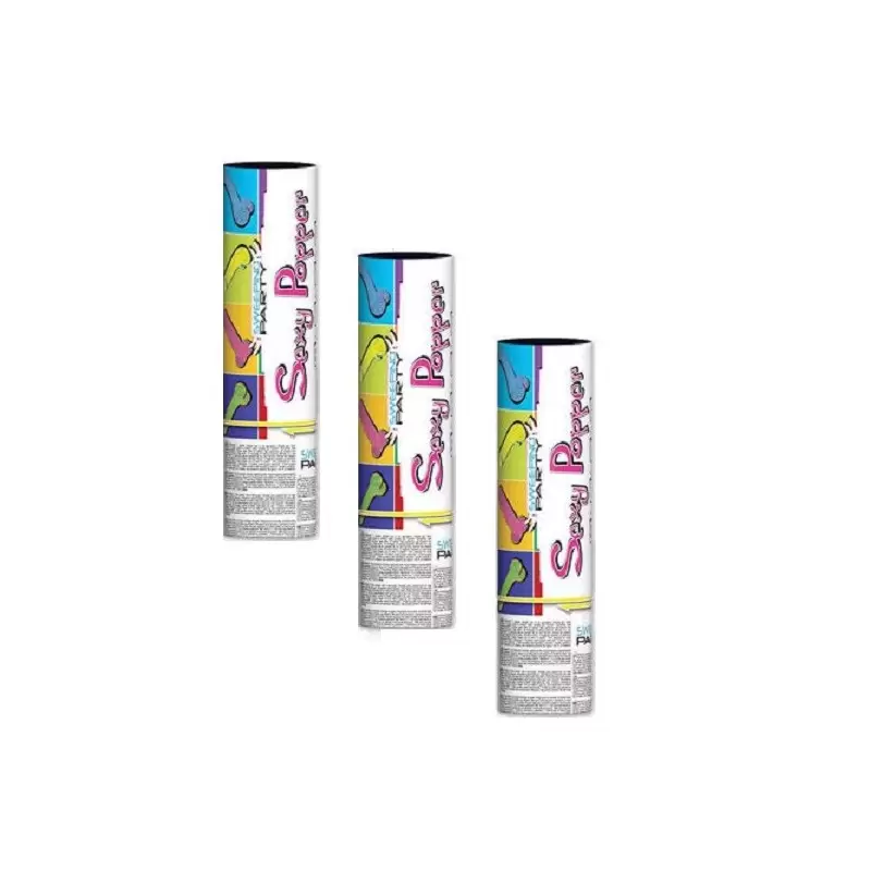 3 TUBI SPARA TETTE COLORATE 20 CM