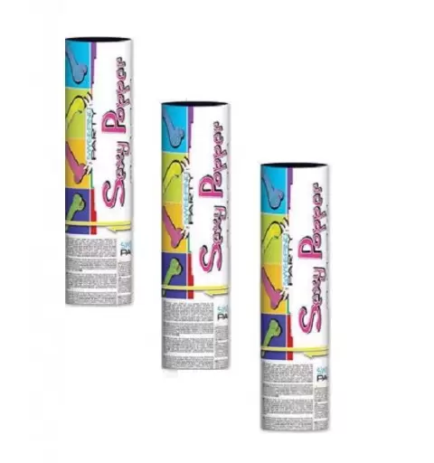 3 TUBI SPARA TETTE COLORATE 20 CM