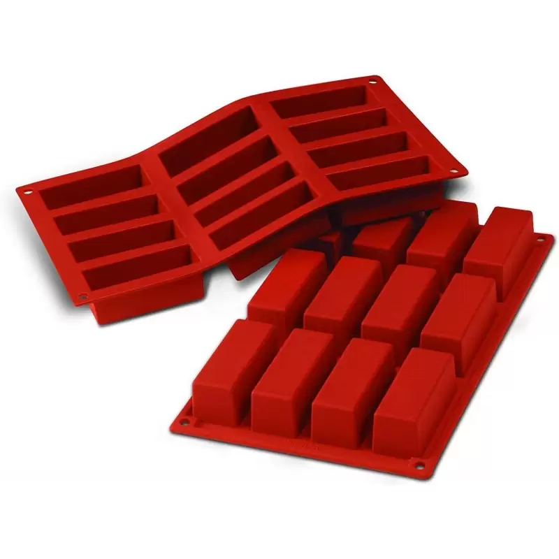 STAMPO IN SILICONE CAKE RETTANGOLARI 3D
