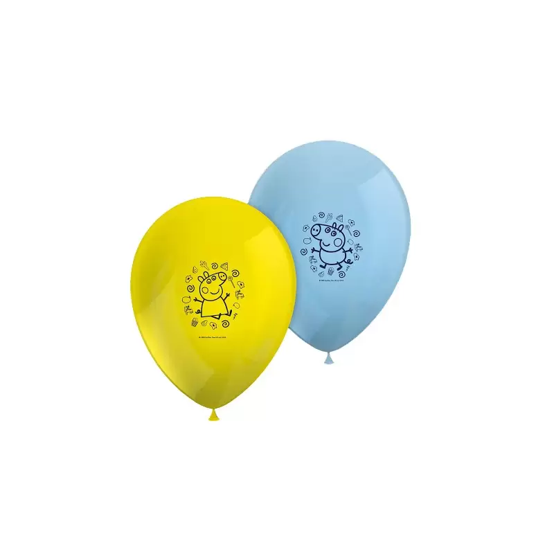 Palloncini in Lattice Peppa Pig 8 pz 8807