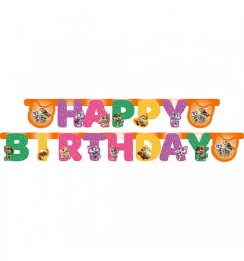 GHIRLANDA 44 GATTI NEW HAPPY BIRTHDAY
