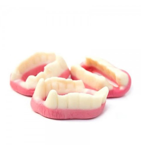 Caramelle Gommose a forma di dentiere doppie confezione da 1 kg – 49307