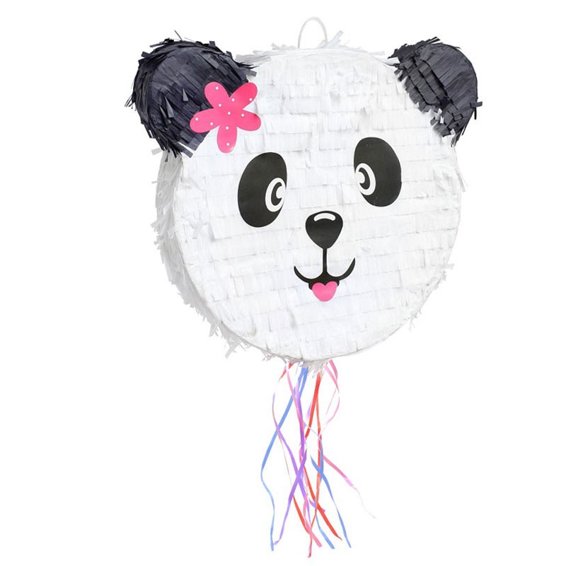 Pignatta a forma di testa di panda 42 cm - WM-PPAN