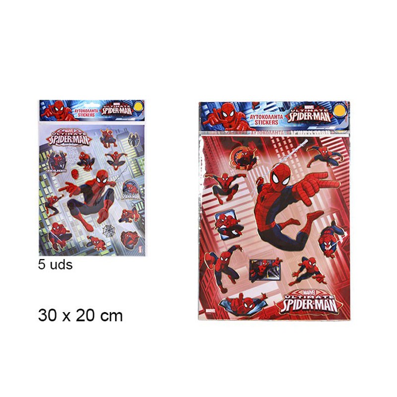 Stickers Adesivi spiderman  30 x 20 cm - 202271