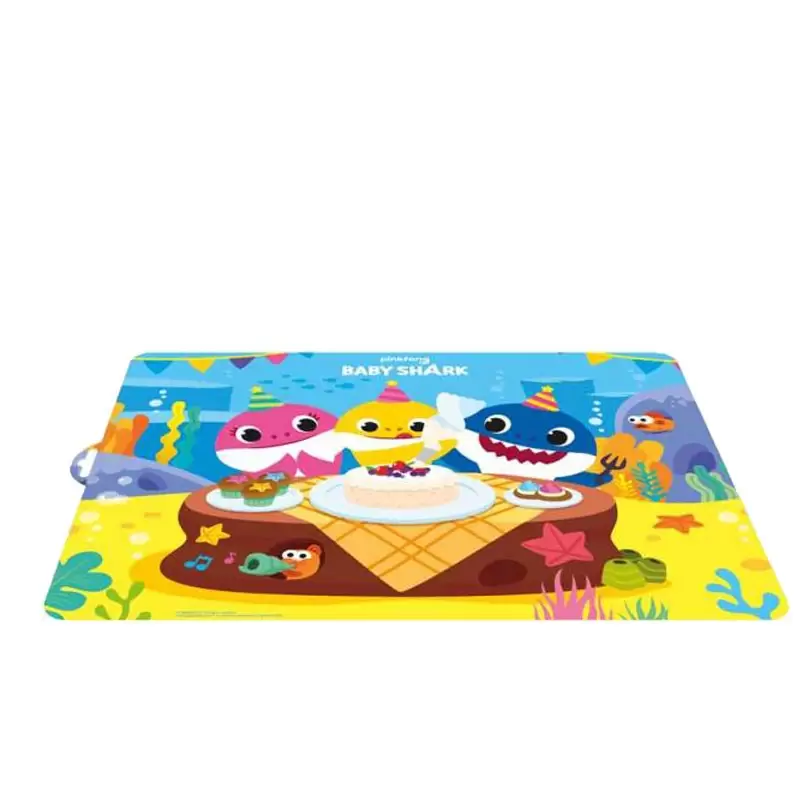 Tovaglietta colazione in plastica Baby Shark - 34294