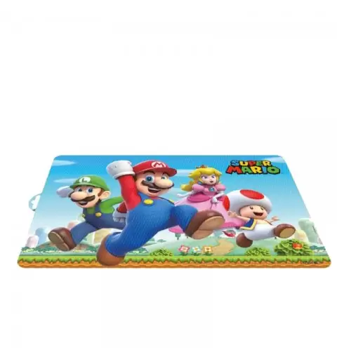 Tovaglietta colazione in plastica super mario bros - 34334