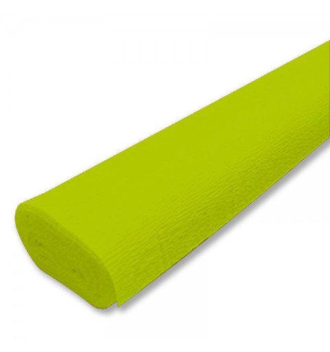 Rotolo carta crespa verde chiaro 50 x 250 cm - 10713/16